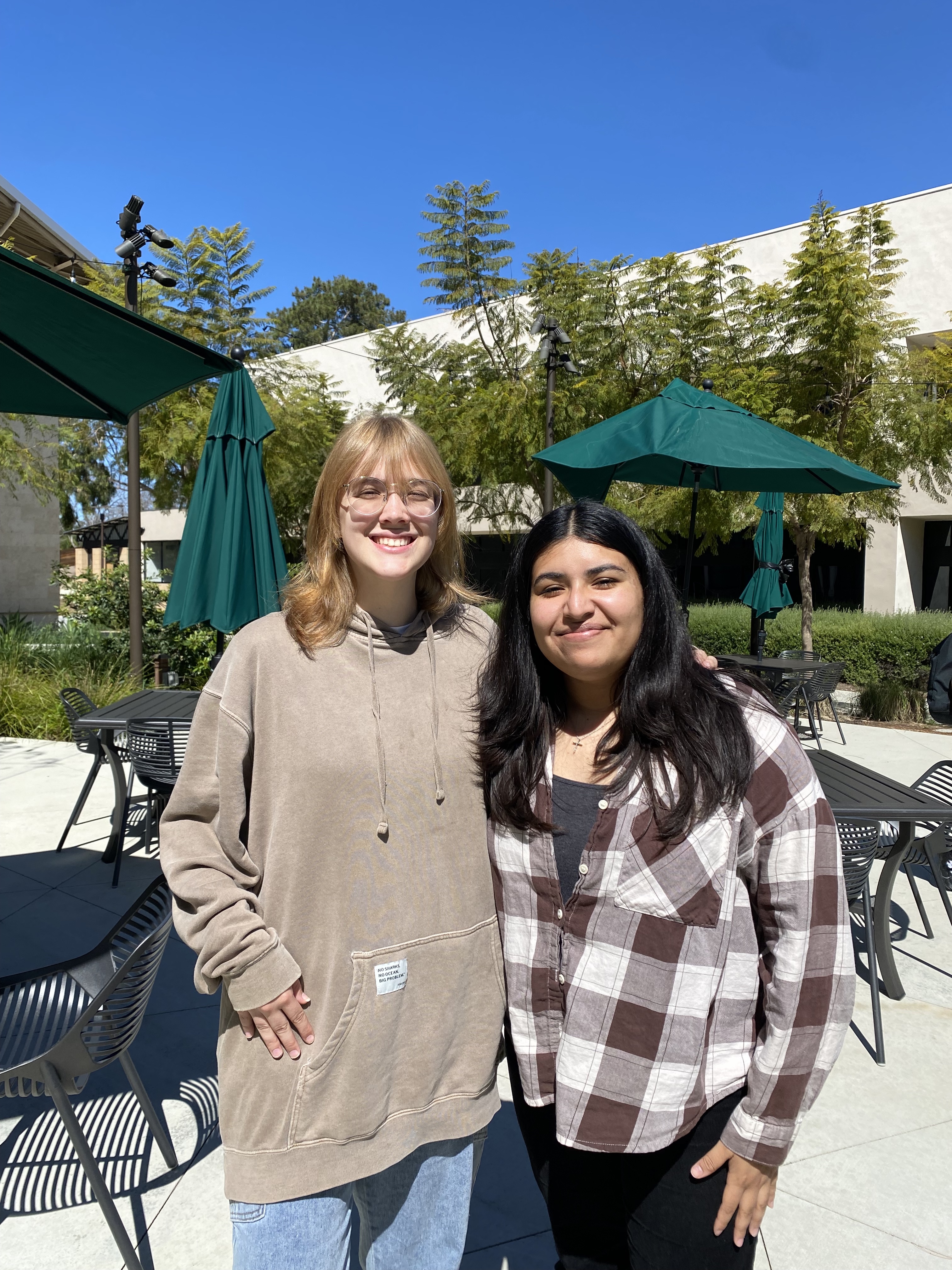 Madeline Stokes and Isabel Maldonado shared their experiences being fellows in College Corps.